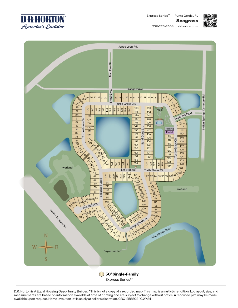 Static Lot Map