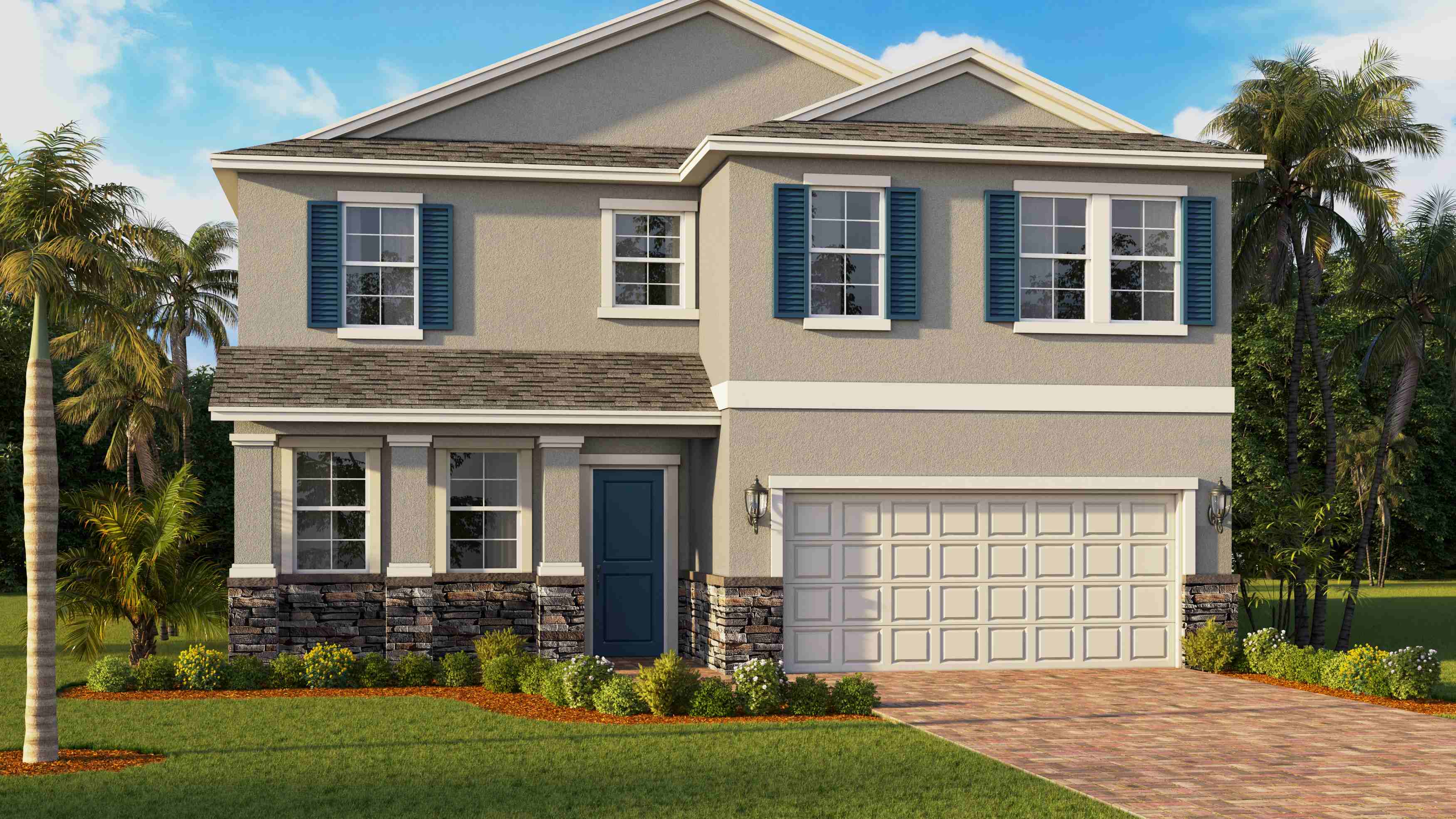 Coral Exterior Elevation H