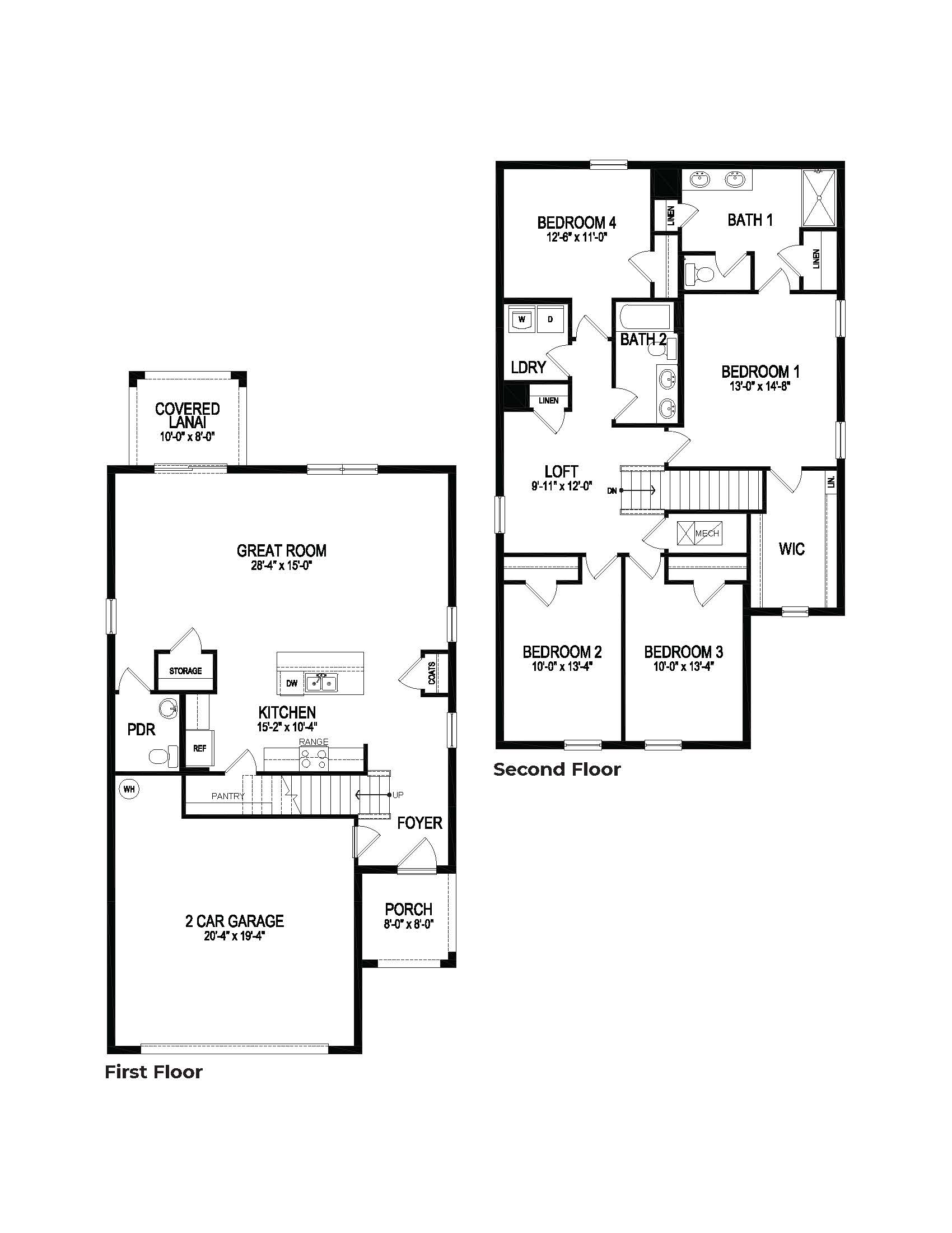 Elston GH Floorplan