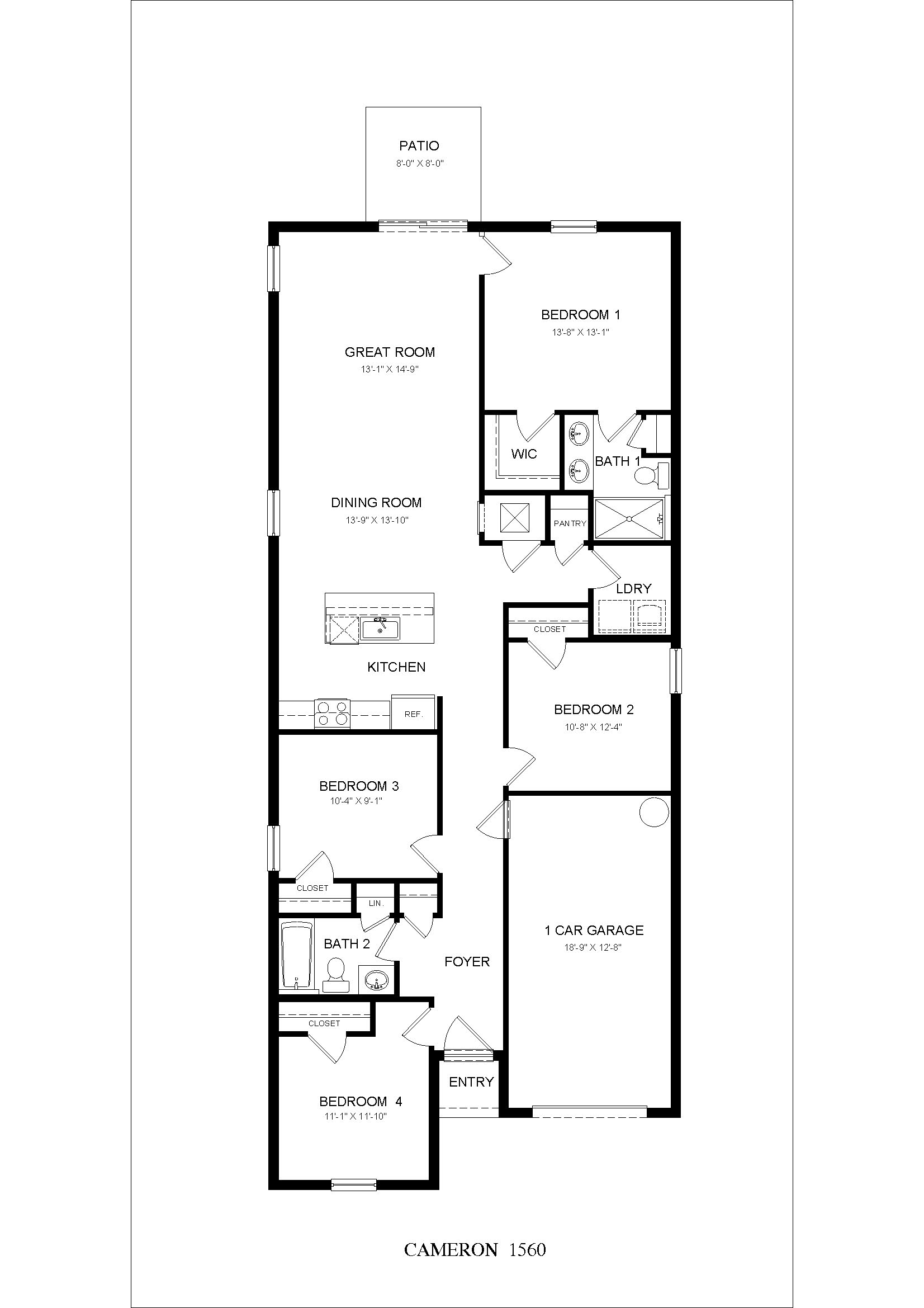Cameron Floorplan
