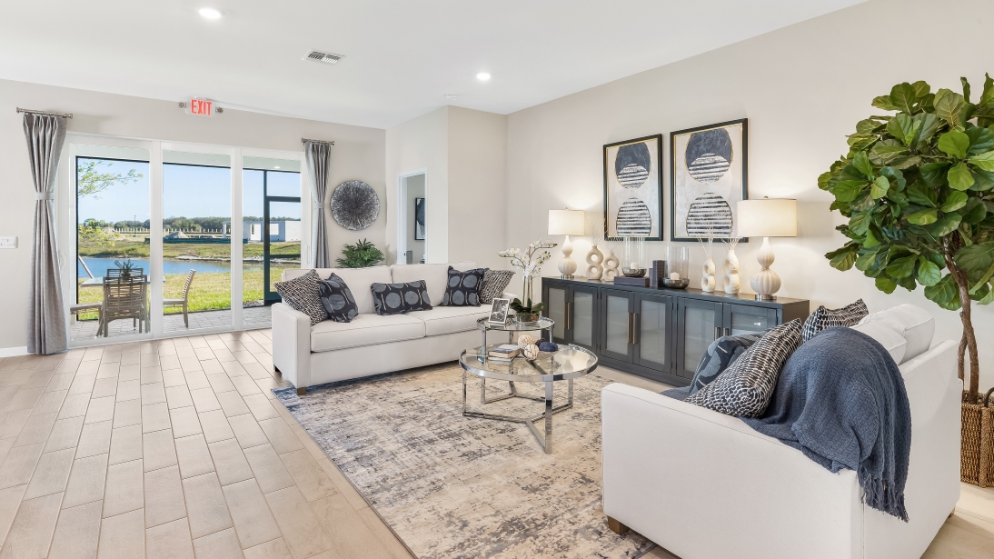 Inside of the Lantana Model Home