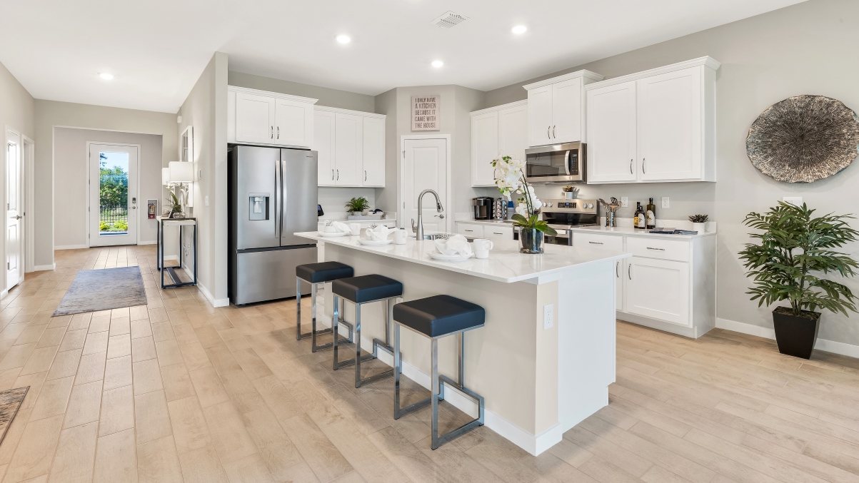 Inside of the Lantana Model Home