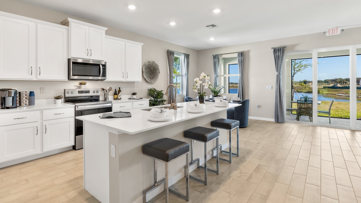 Inside of the Lantana Model Home