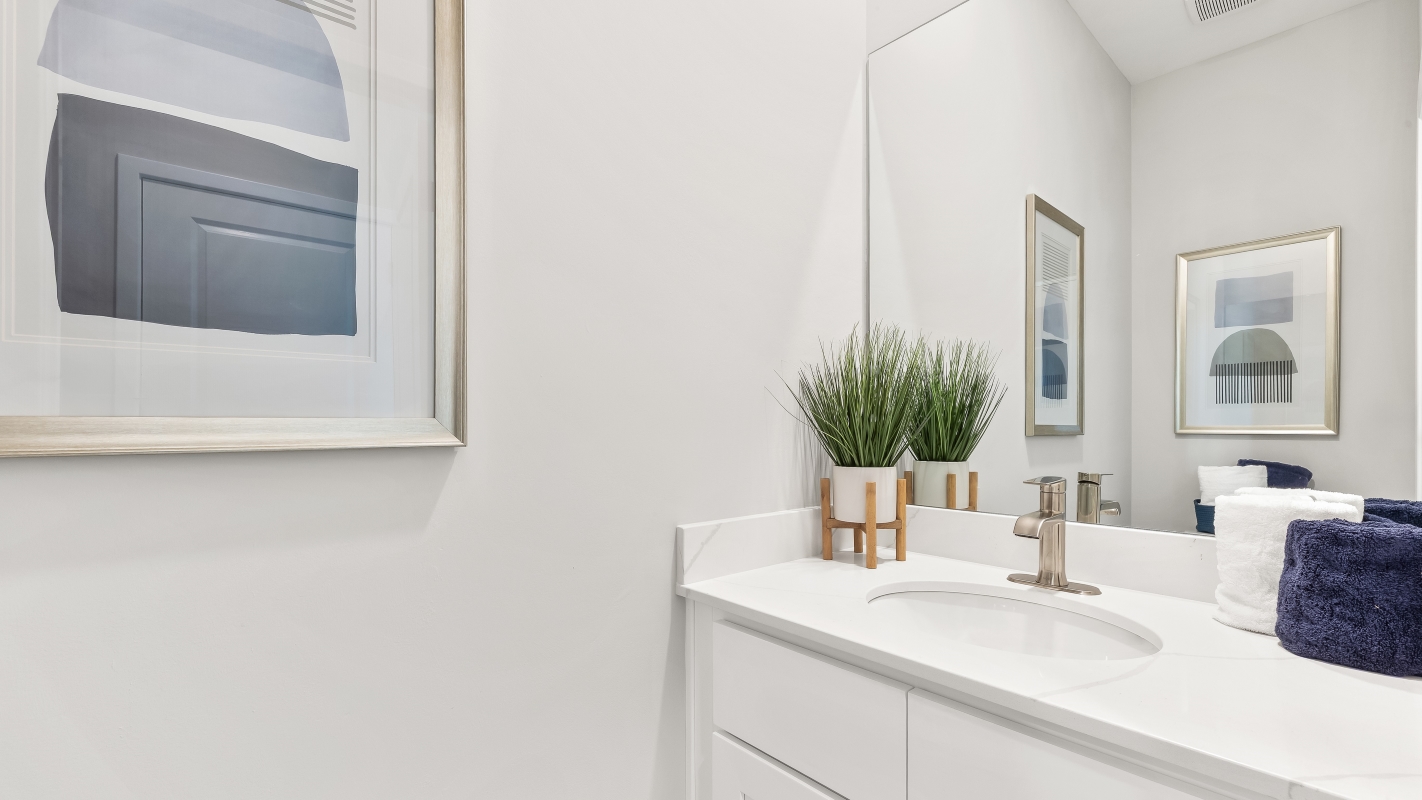 Inside of the Lantana Model Home