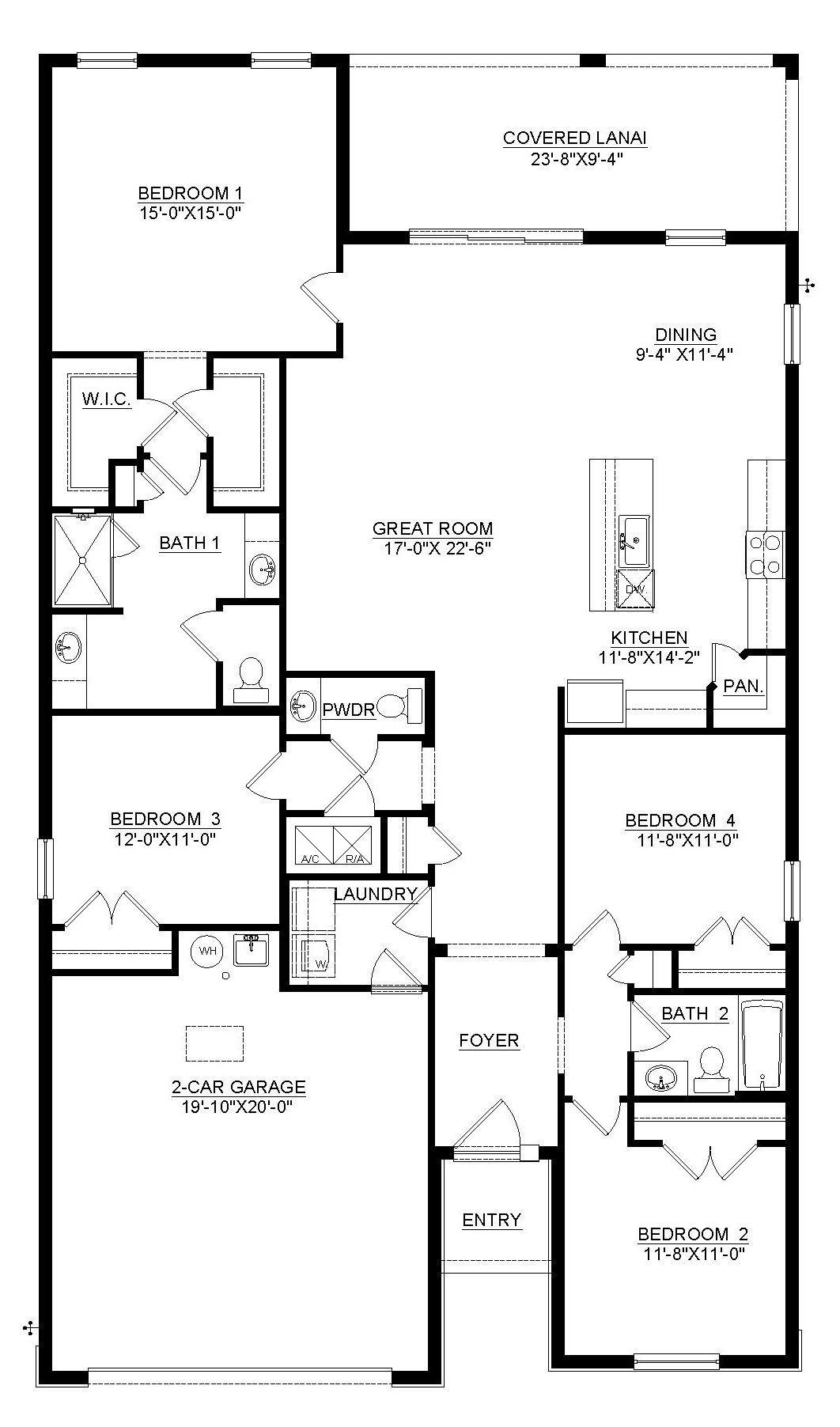 Lantana Floorplan