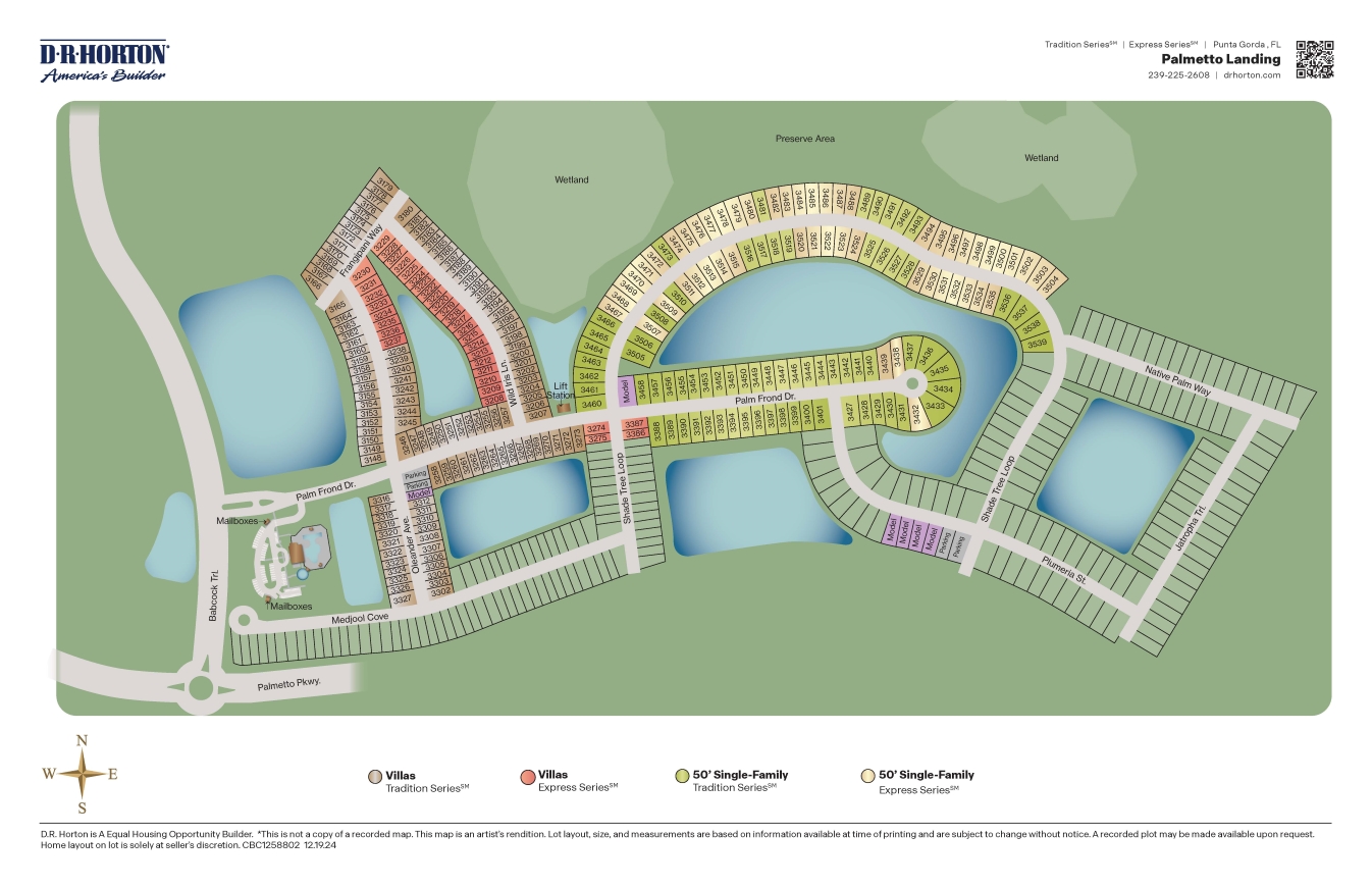 Static Lot Map