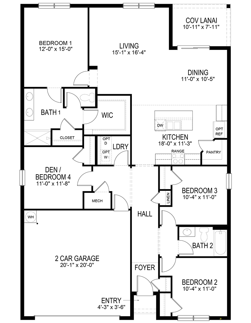 Floor Plan in Babcock Ranch PUNTA GORDA, FL D.R. Horton