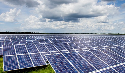 Solar power farm at Babcock Ranch