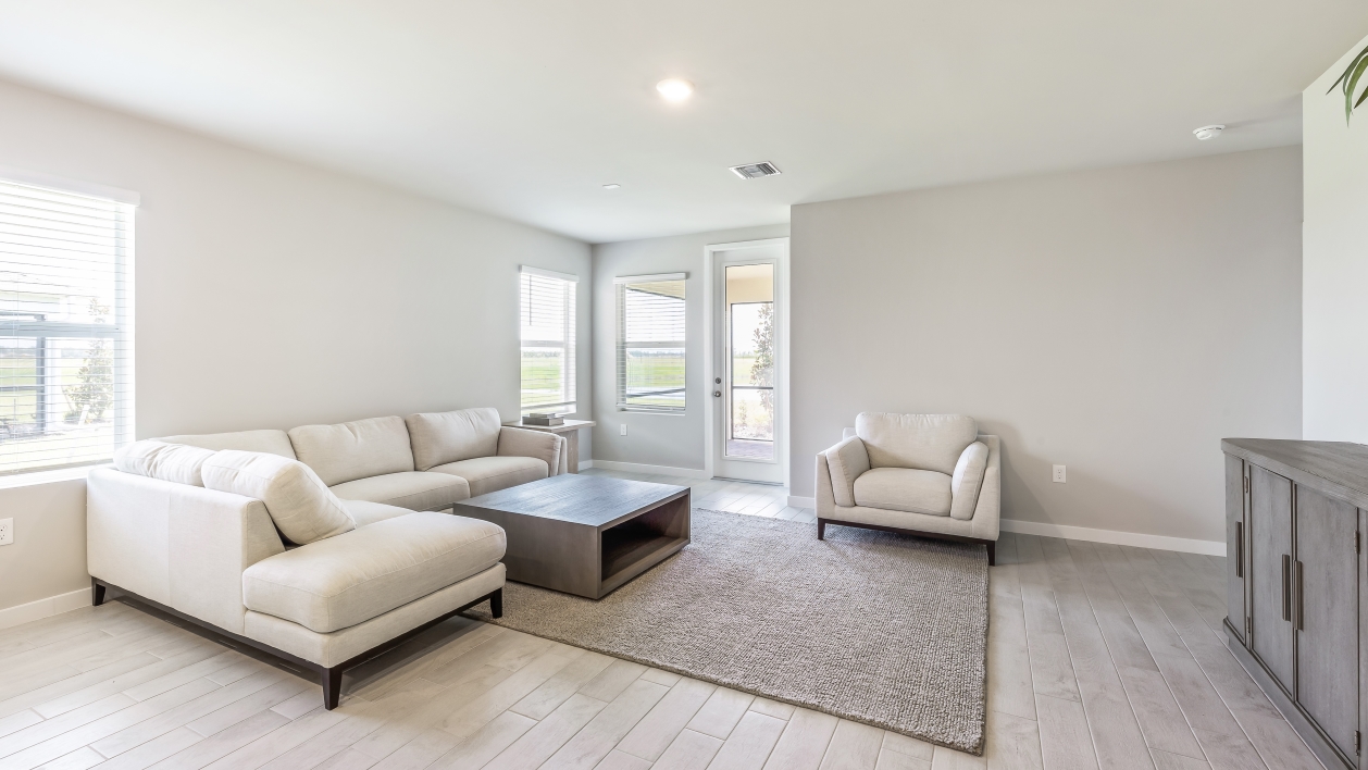 Inside of the Lakeside Model home