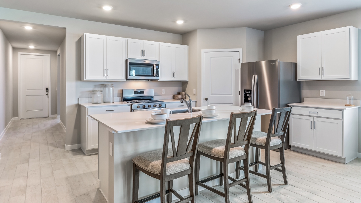 Inside of the Lakeside Model home