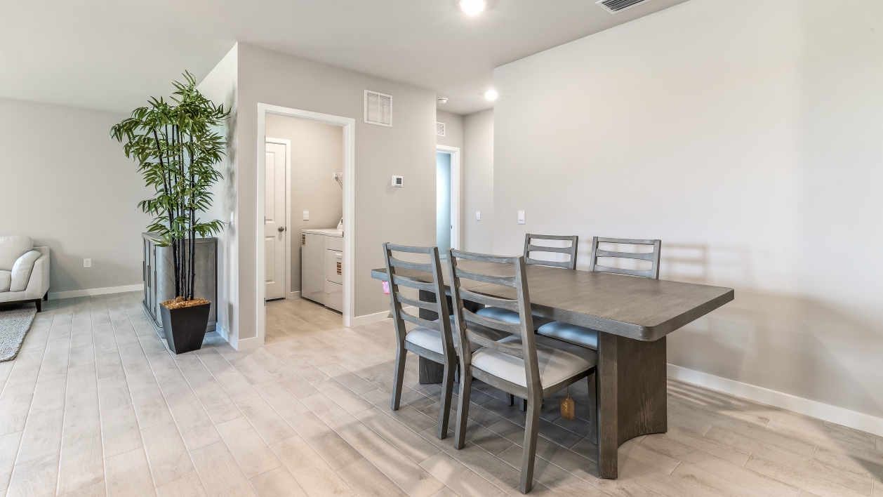 Inside of the Lakeside Model home