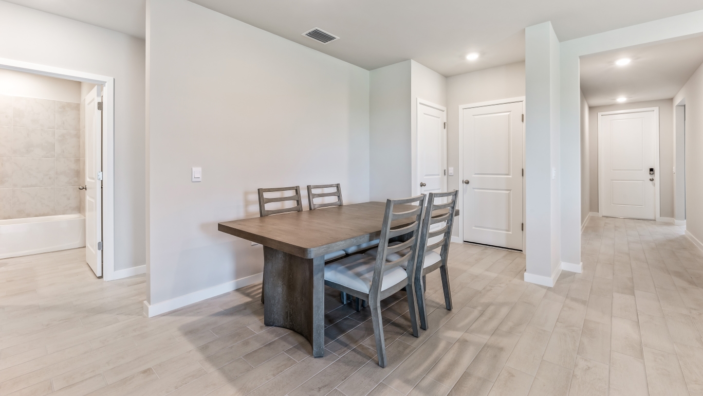 Inside of the Lakeside Model home