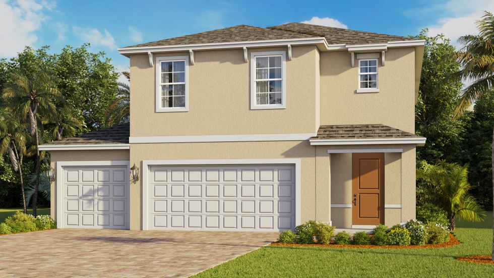 Outside of the Robie 3 Car Floorplan