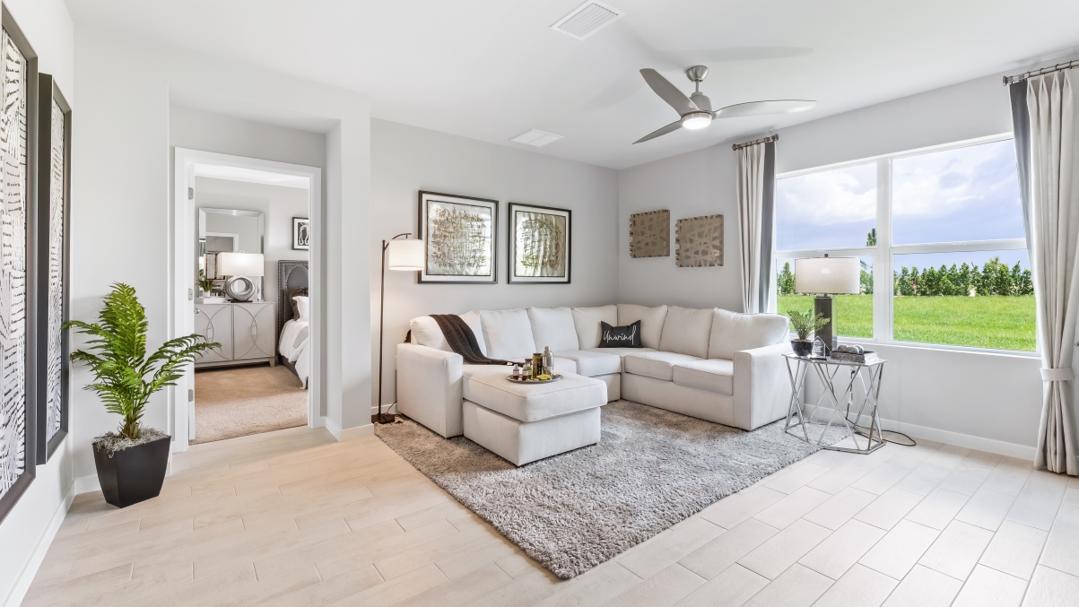 Inside of the Cali MH Model Home