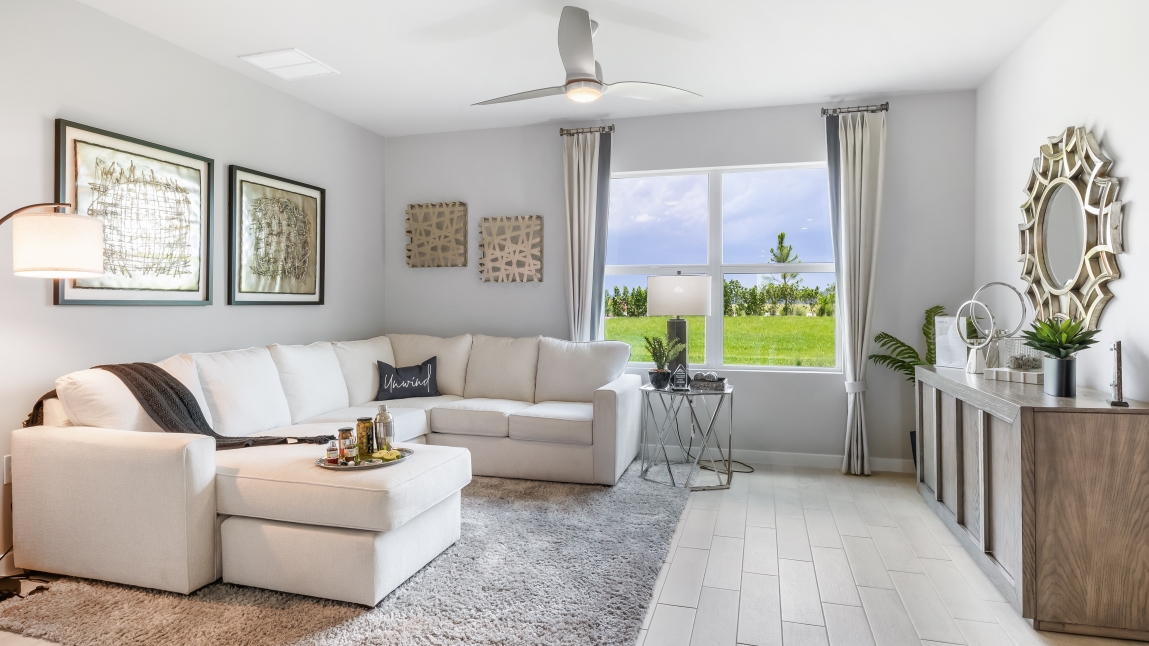 Inside of the Cali MH Model Home