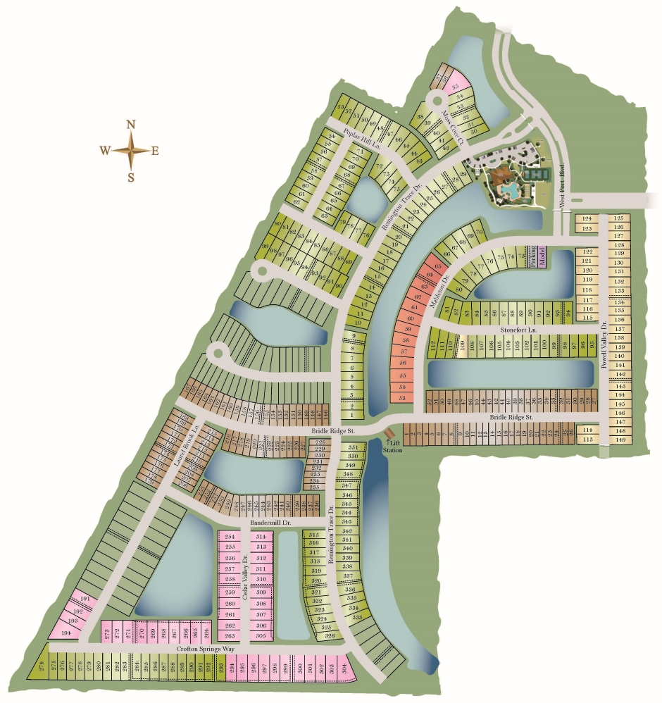 Static Lot Map