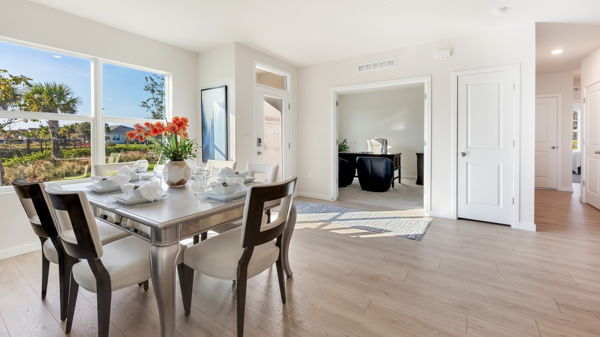 Inside of the Carrington A model in West Port Located in Port Charlotte, FL.