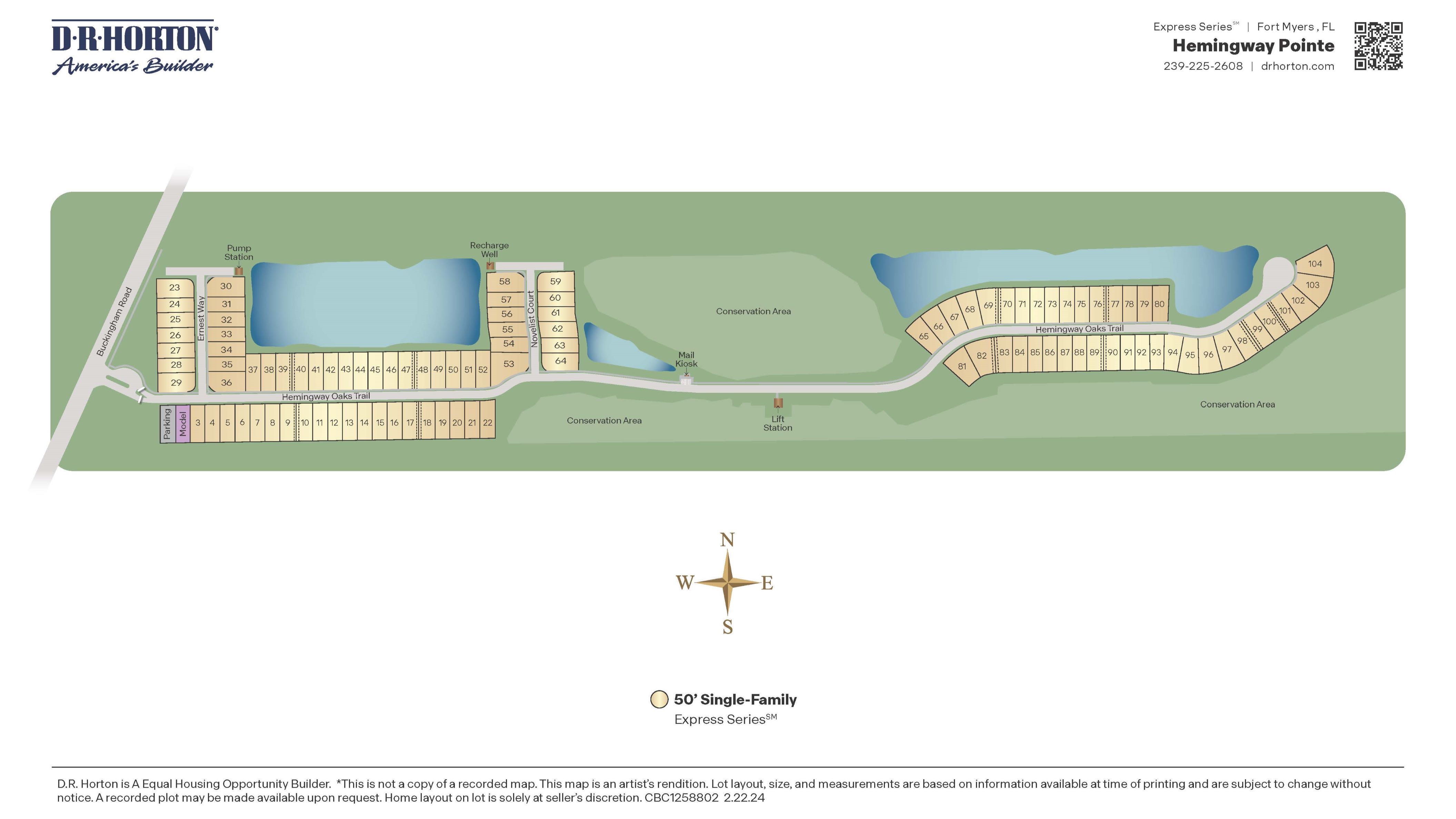 Static Lot Map