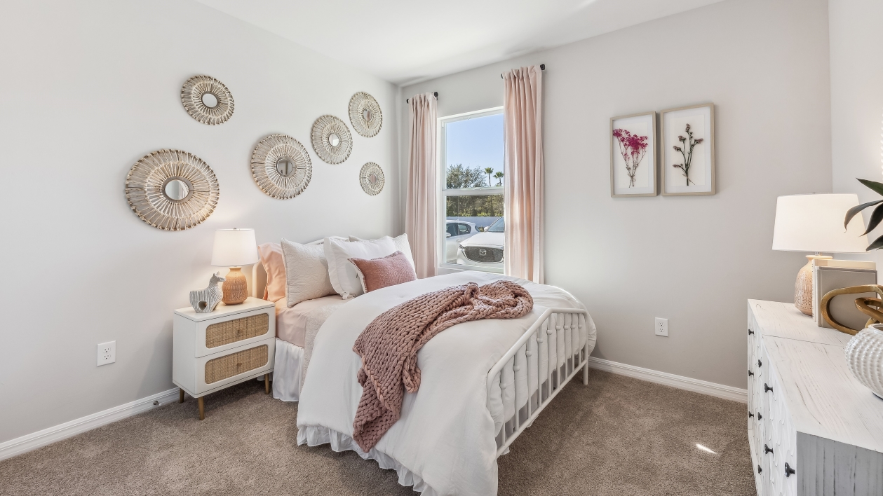 Inside of the Cali Model home