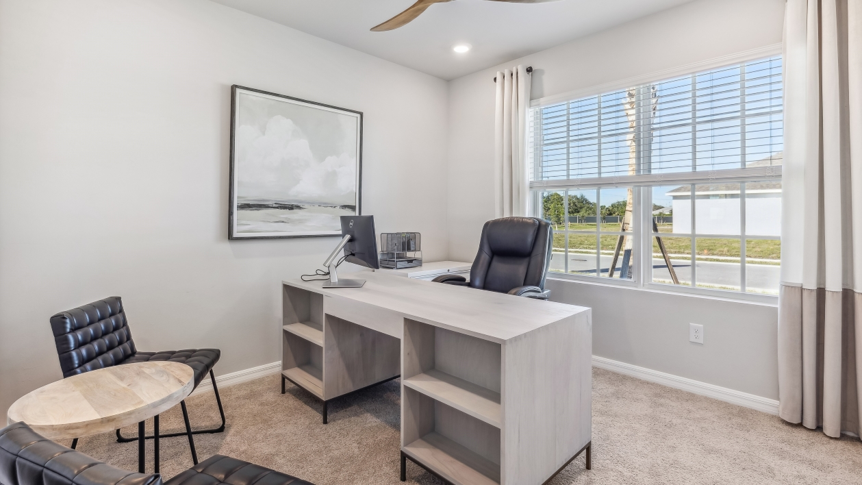 Inside of the Cali Model home