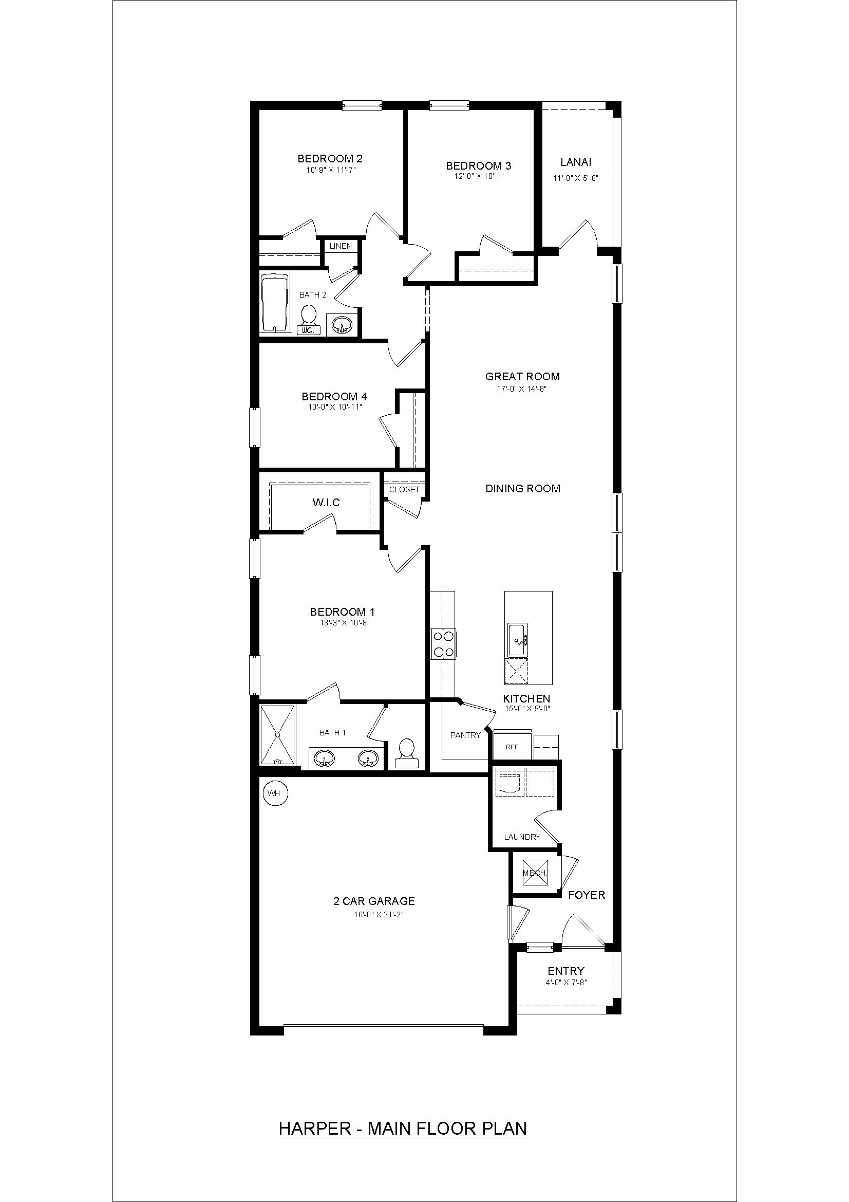 Harper Floorplan