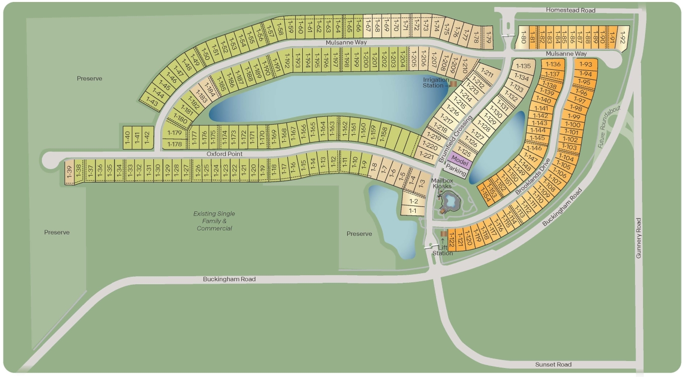 Static Lot Map