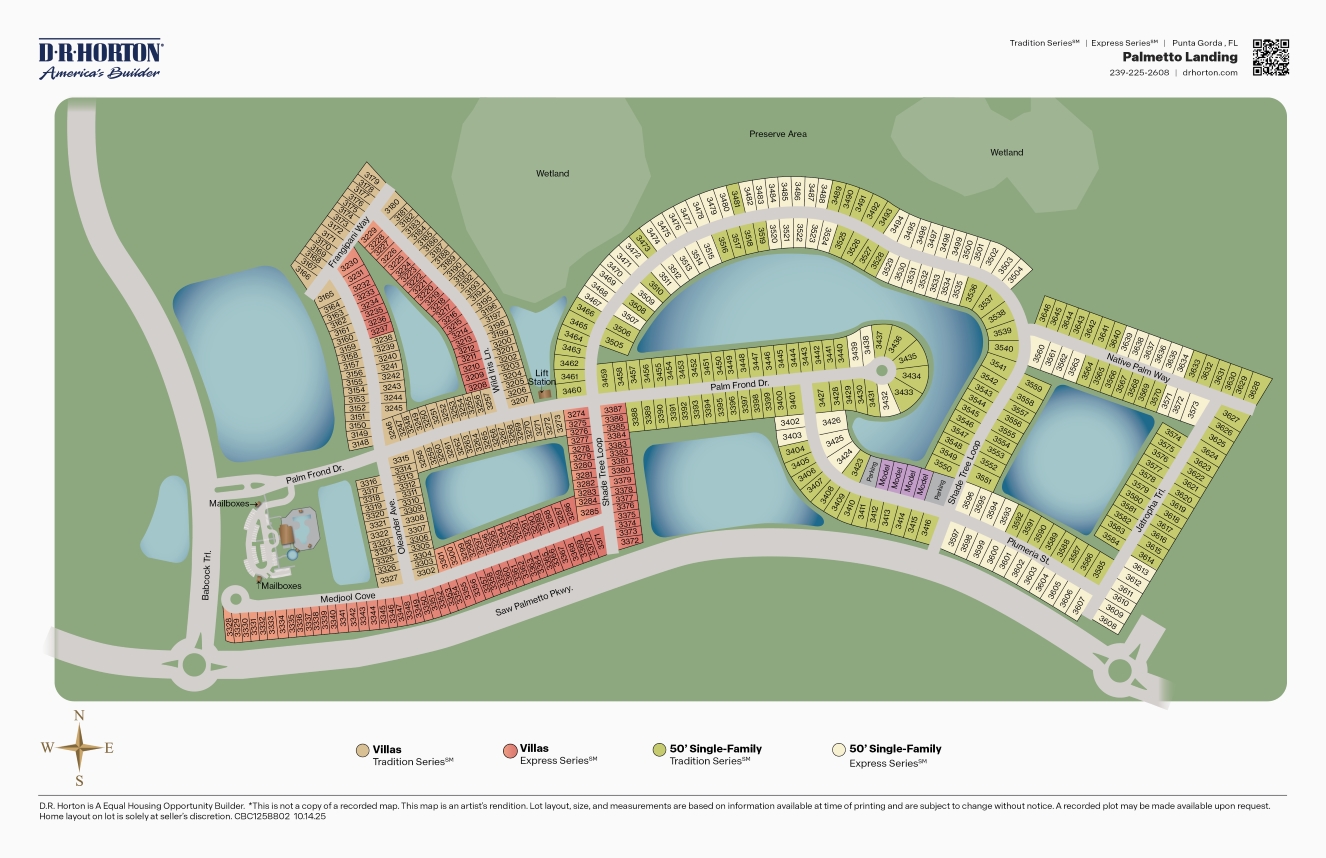 Static Lot Map