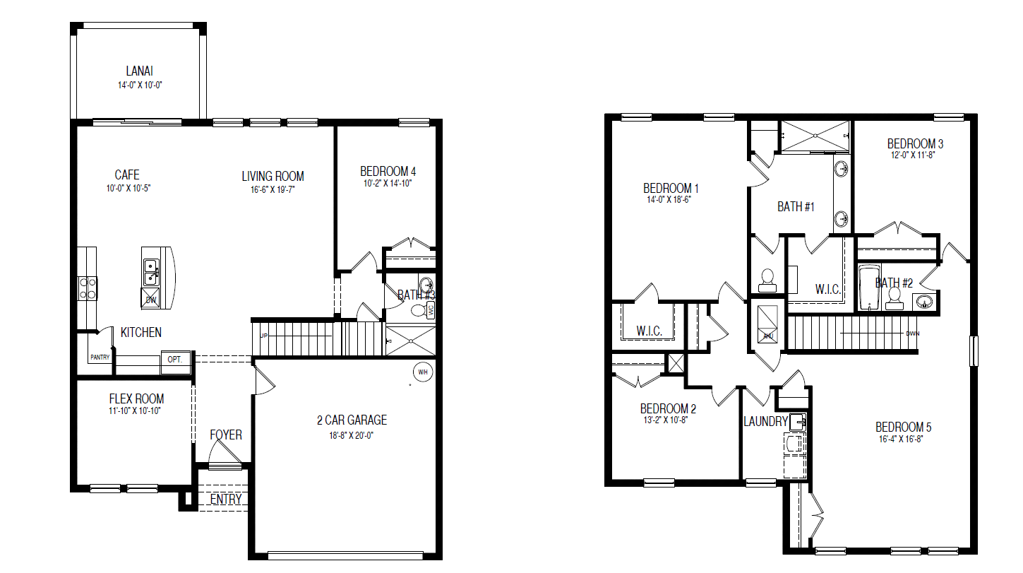 Coral G & H Floorplan