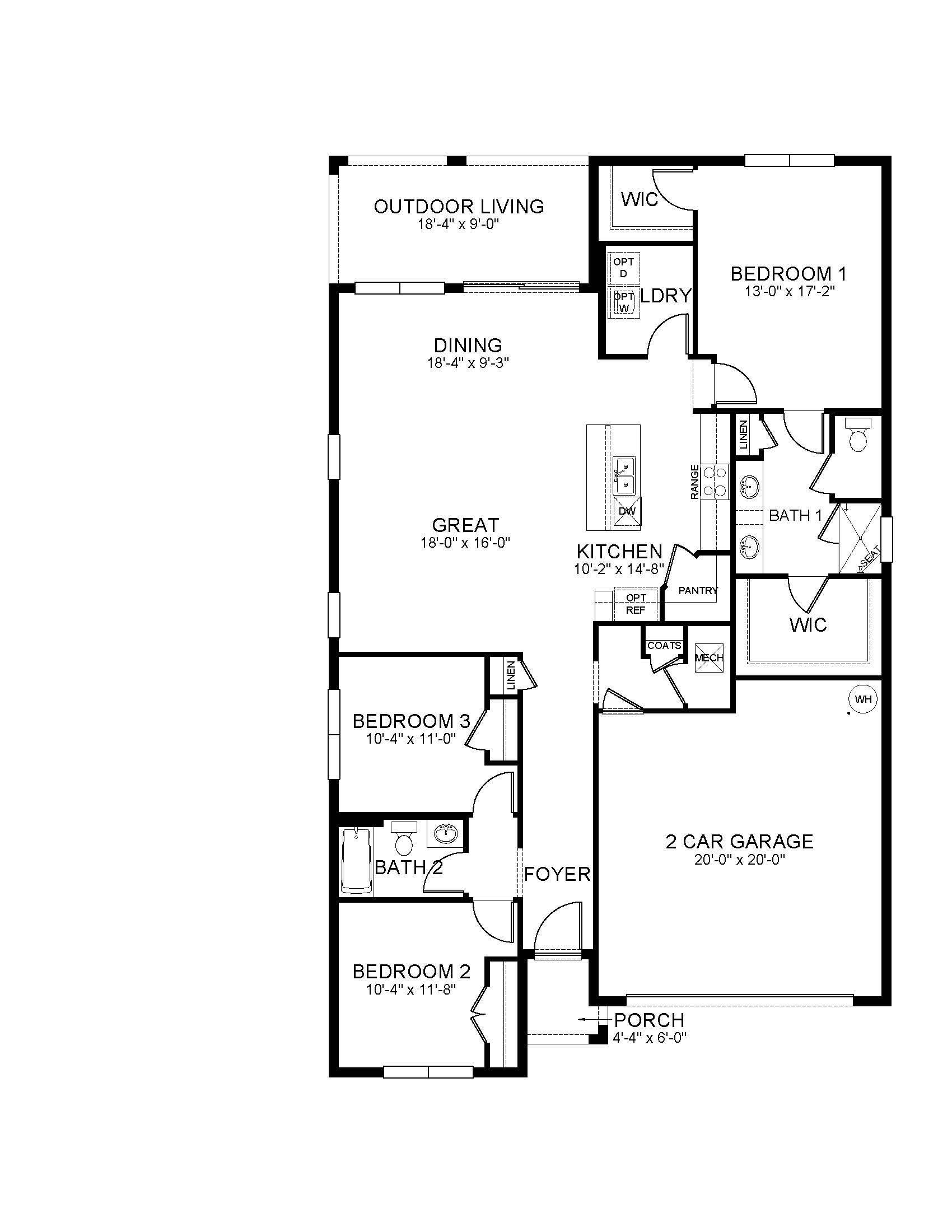 Clifton Floorplan