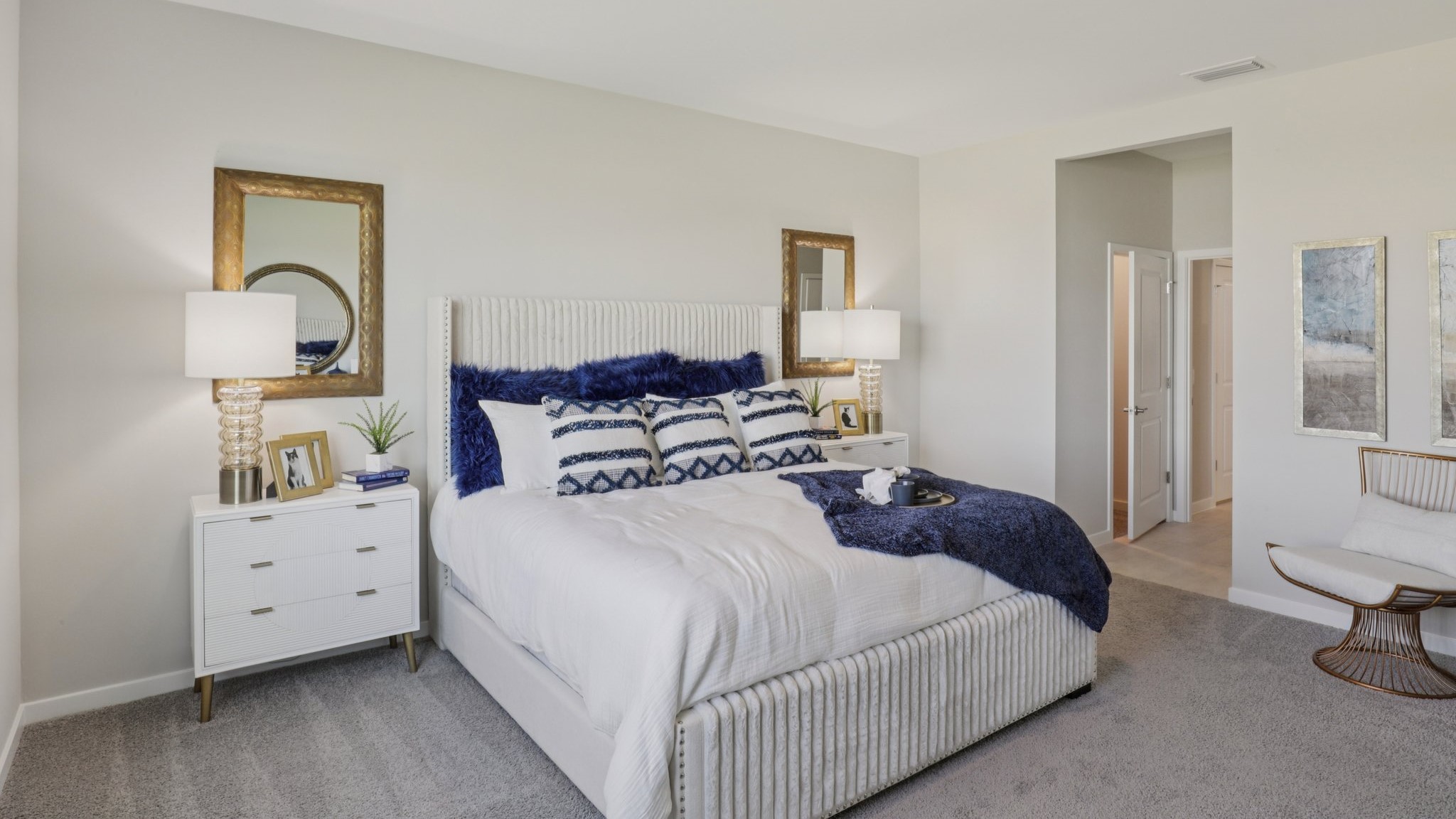 Inside of the Delray Model Home