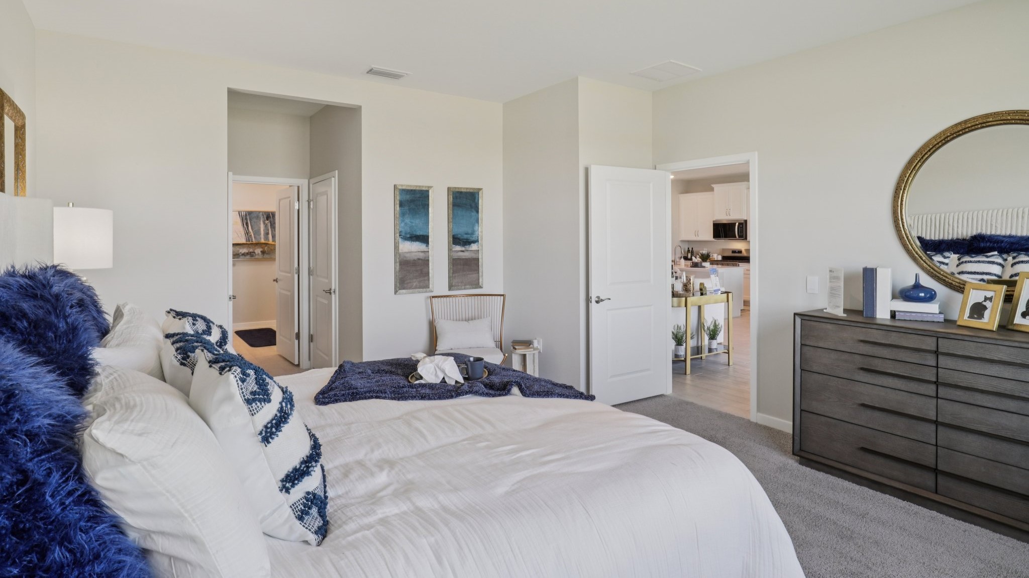 Inside of the Delray Model Home