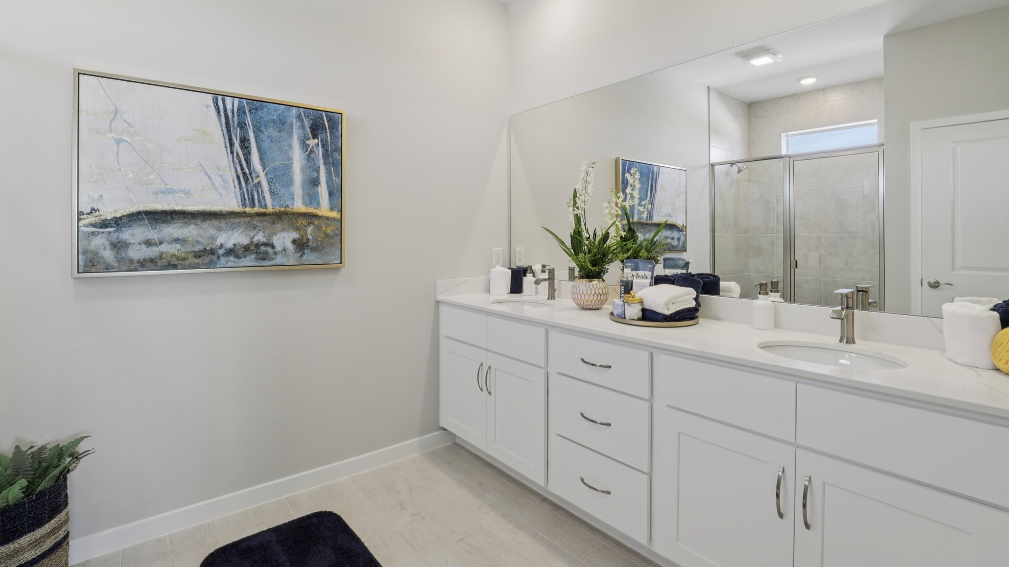 Inside of the Delray Model Home