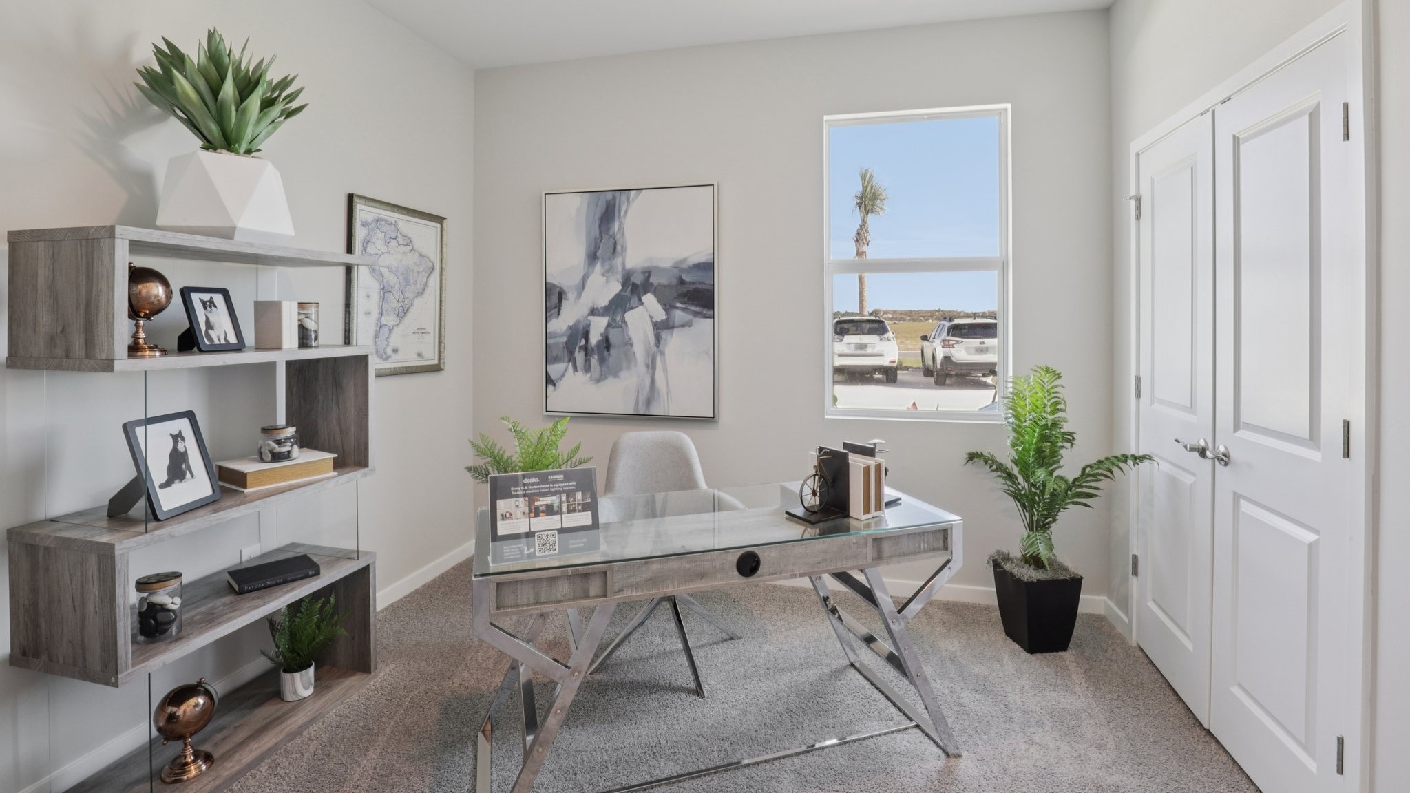 Inside of the Delray Model Home