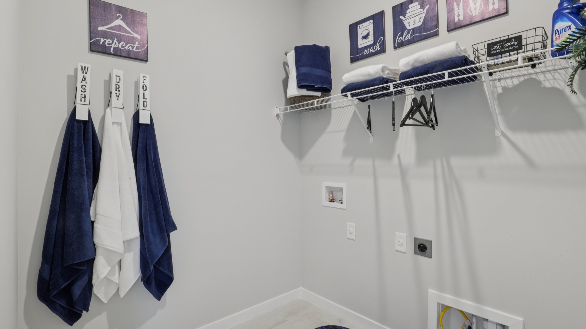 Inside of the Delray Model Home