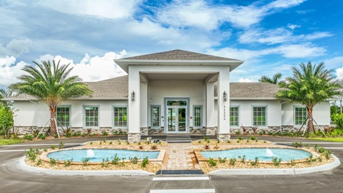 Outside Palmetto Landing Amenity Center
