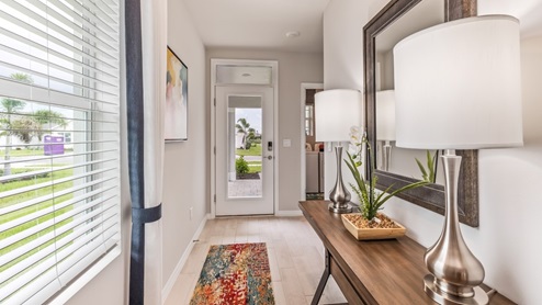 Inside of the Jemison Model Home