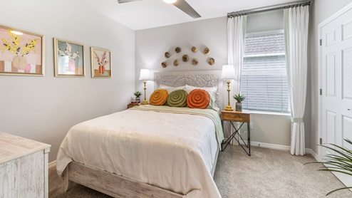 Inside of the Jemison Model Home