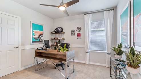 Inside of the Jemison Model Home