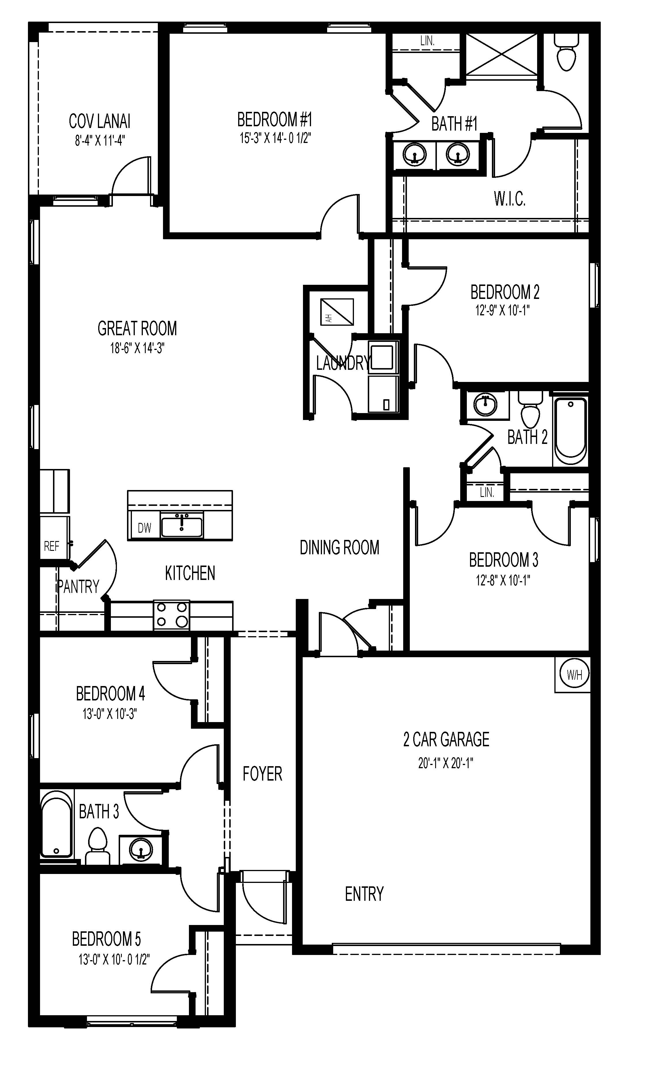 Lakeside Floorplan