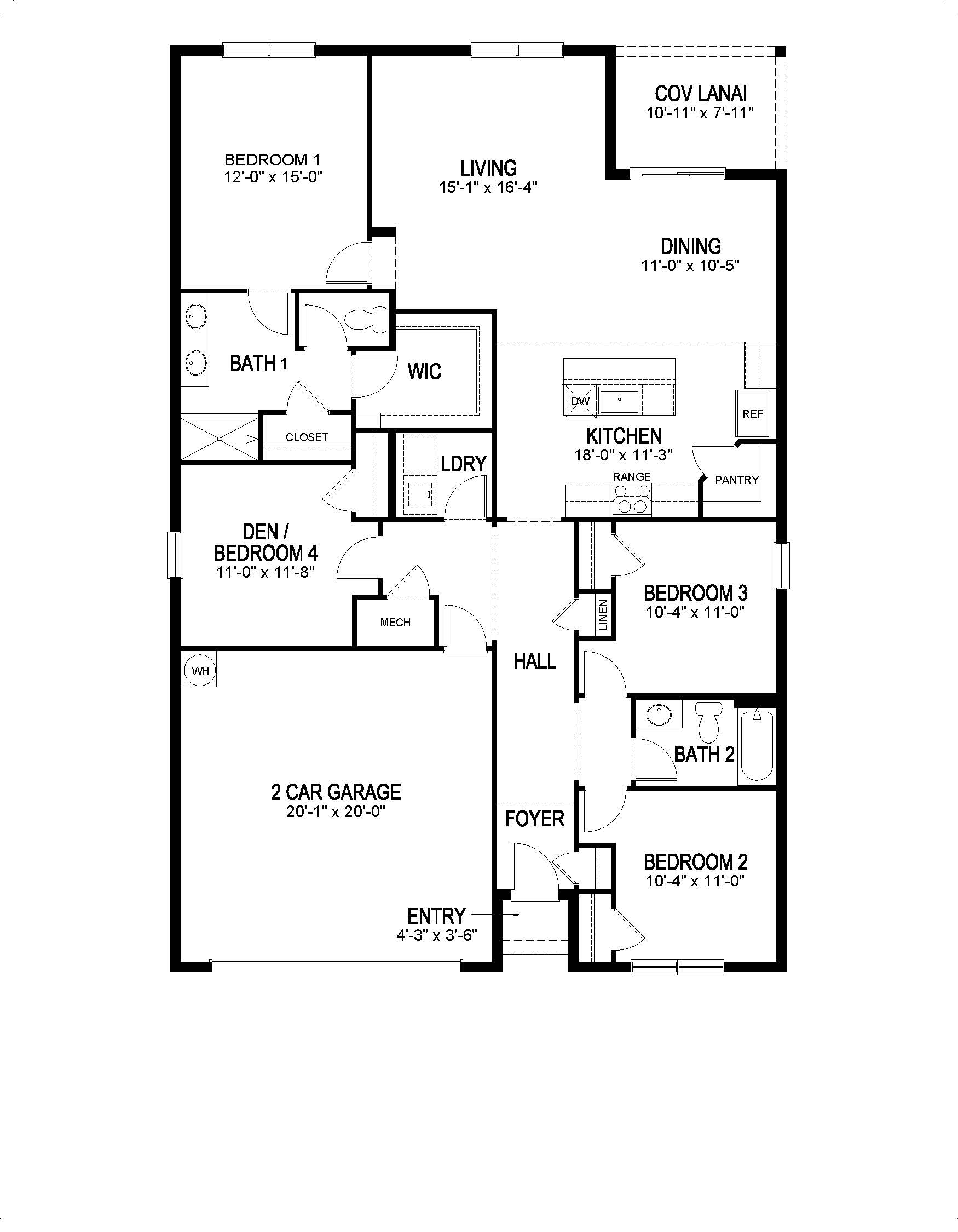 Cali Floorplan