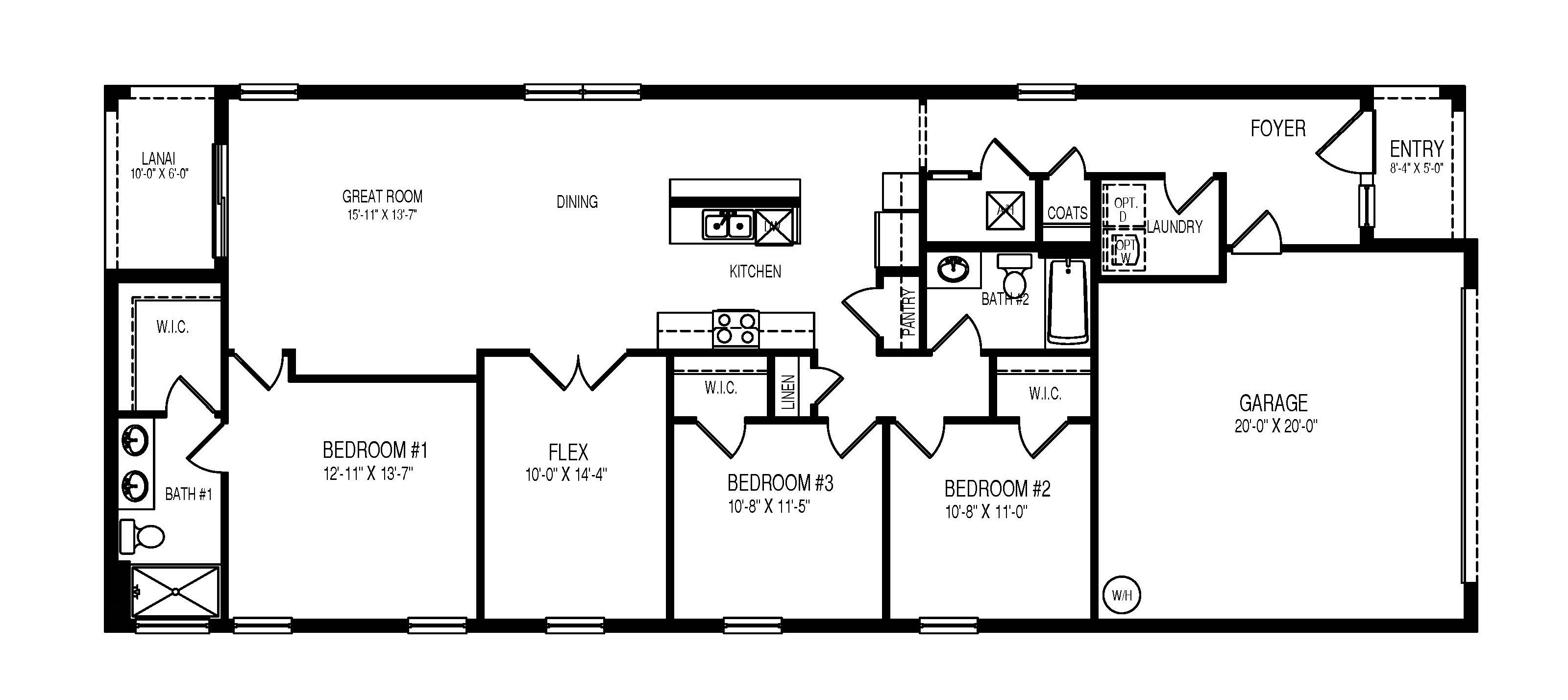 Milton Floorplan