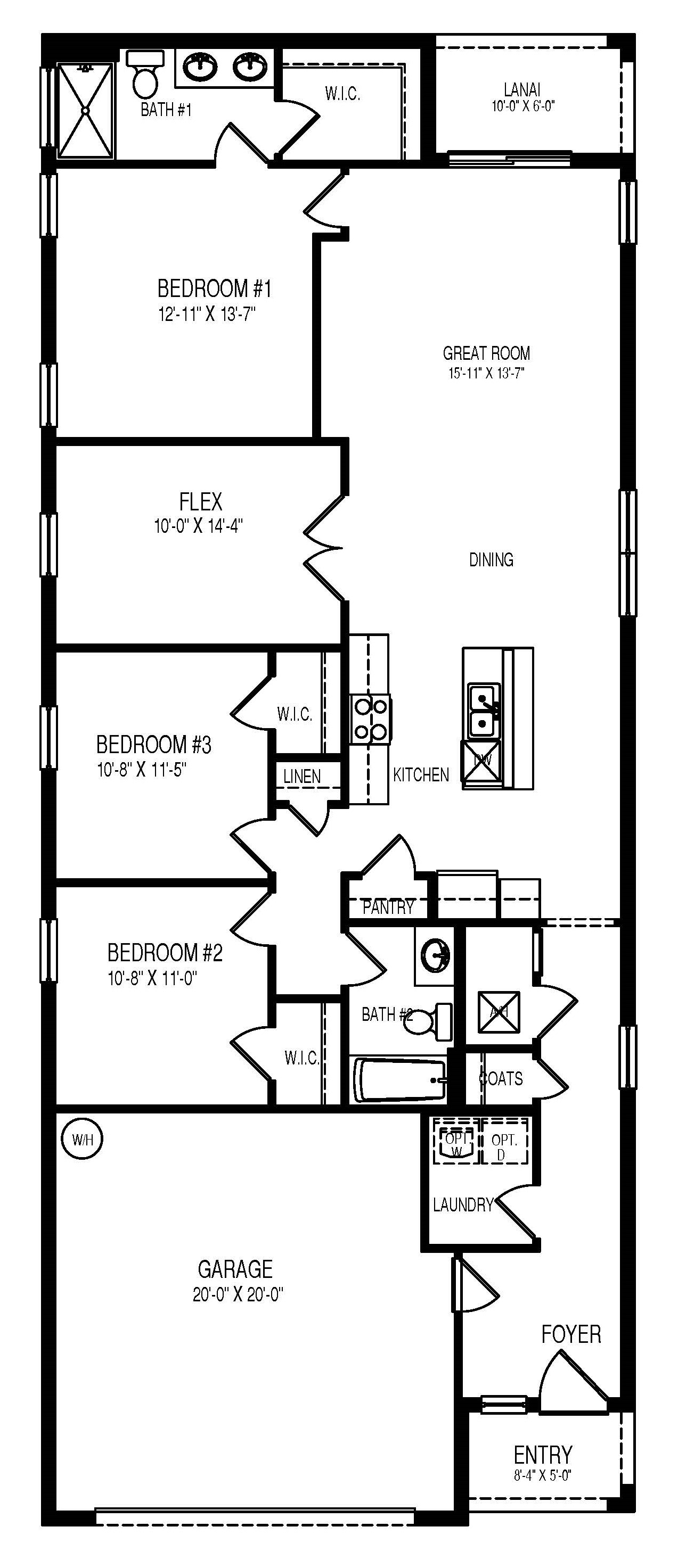 Milton Floorplan