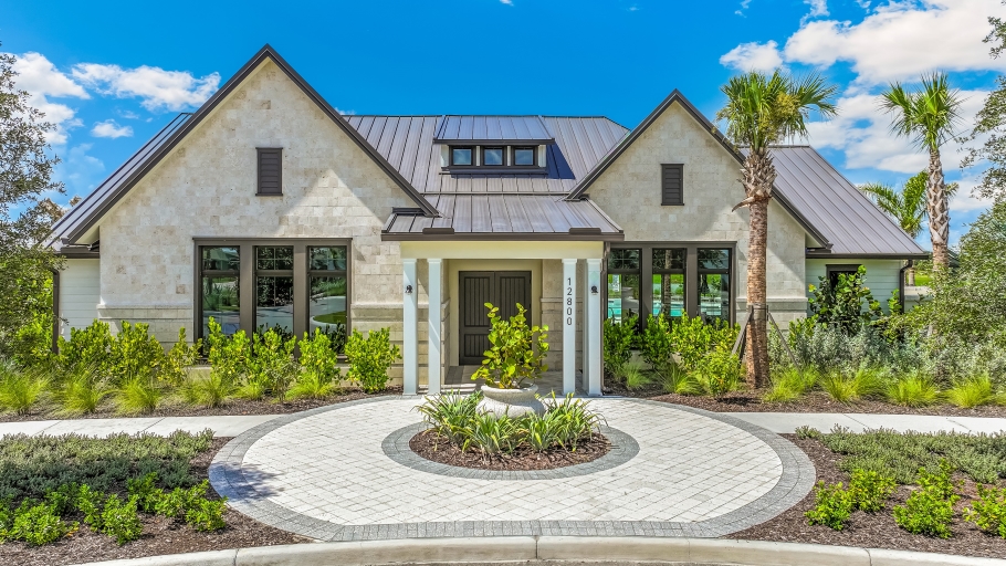 Outside of the Coral Lakes Clubhouse