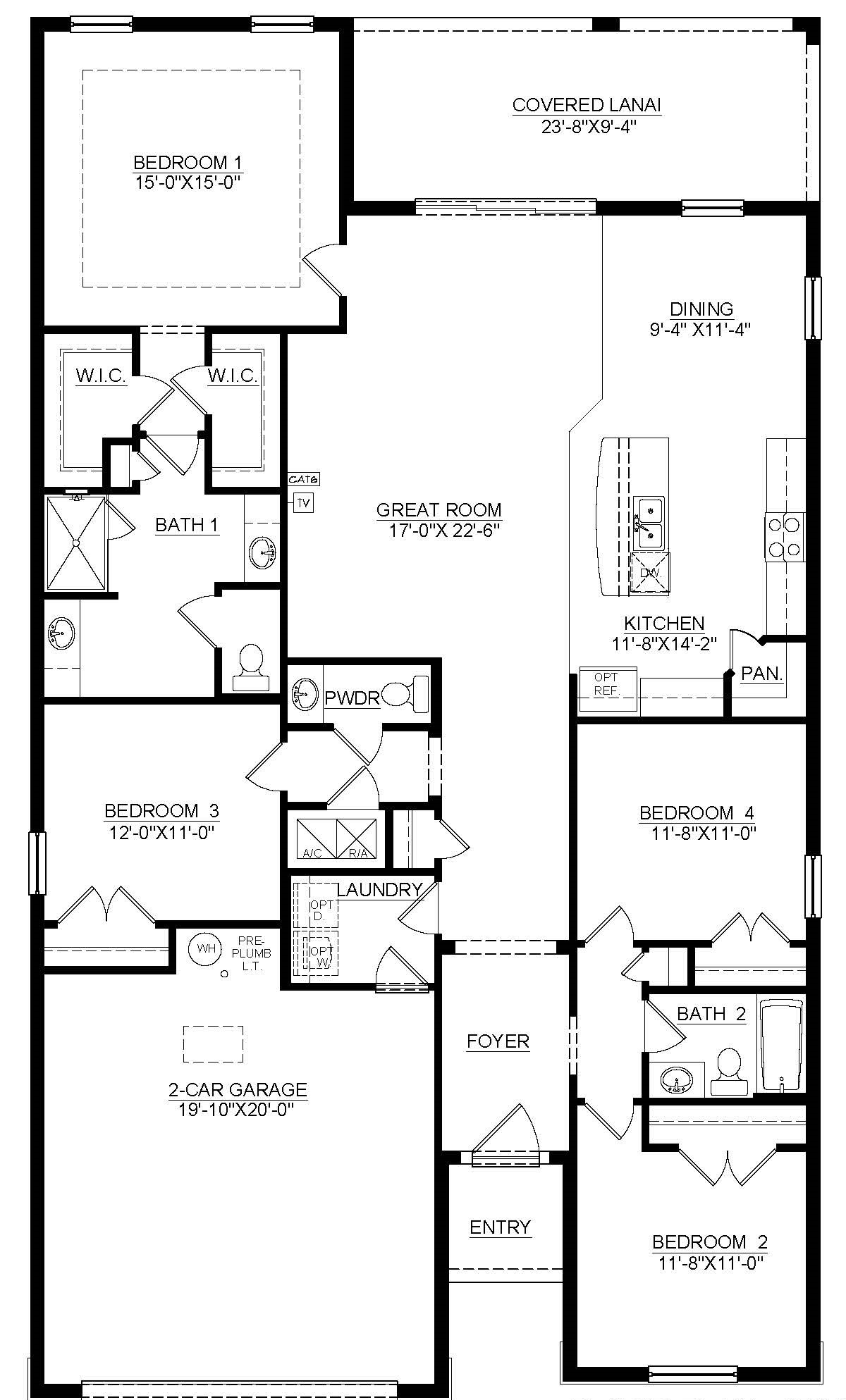 Lantana Floorplan