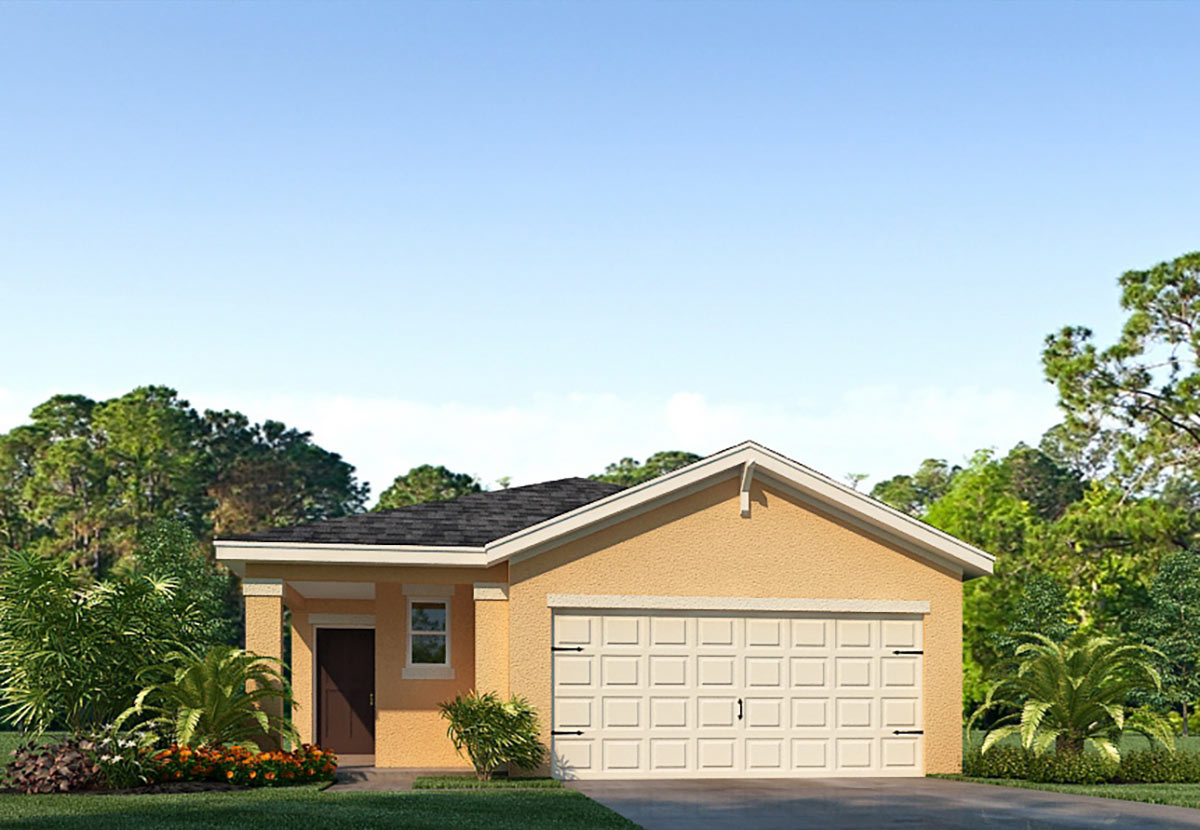 Floor Plan in Belle Arbor LaBelle, FL D.R. Horton