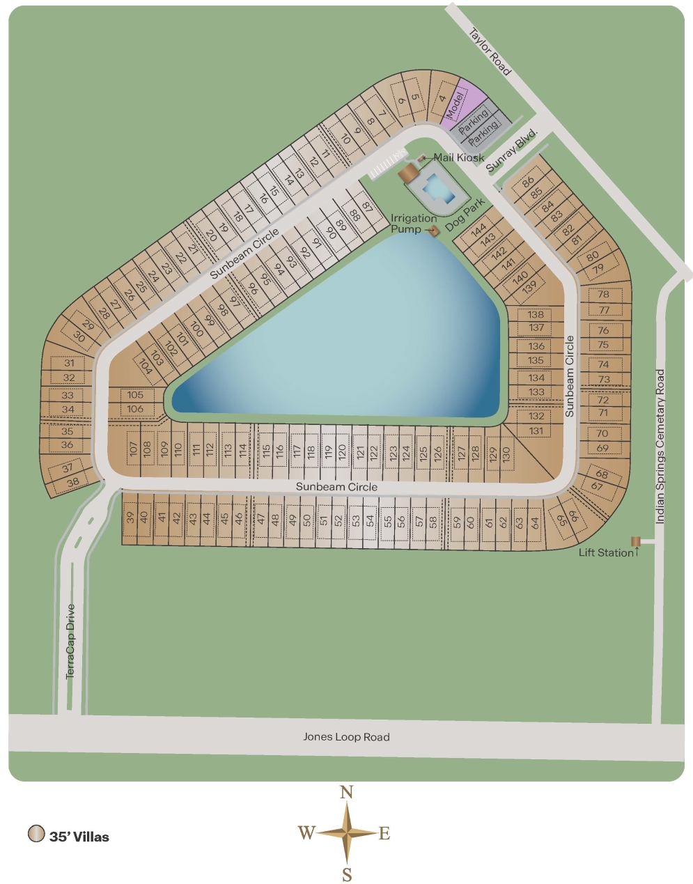 Static Lot Map