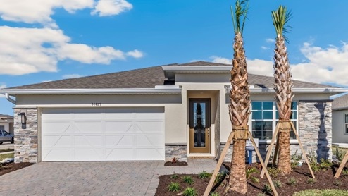 Outside of the Cali MG Model in Palmetto Landing