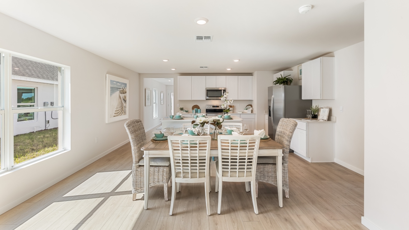 Inside of the Jemison Model Home