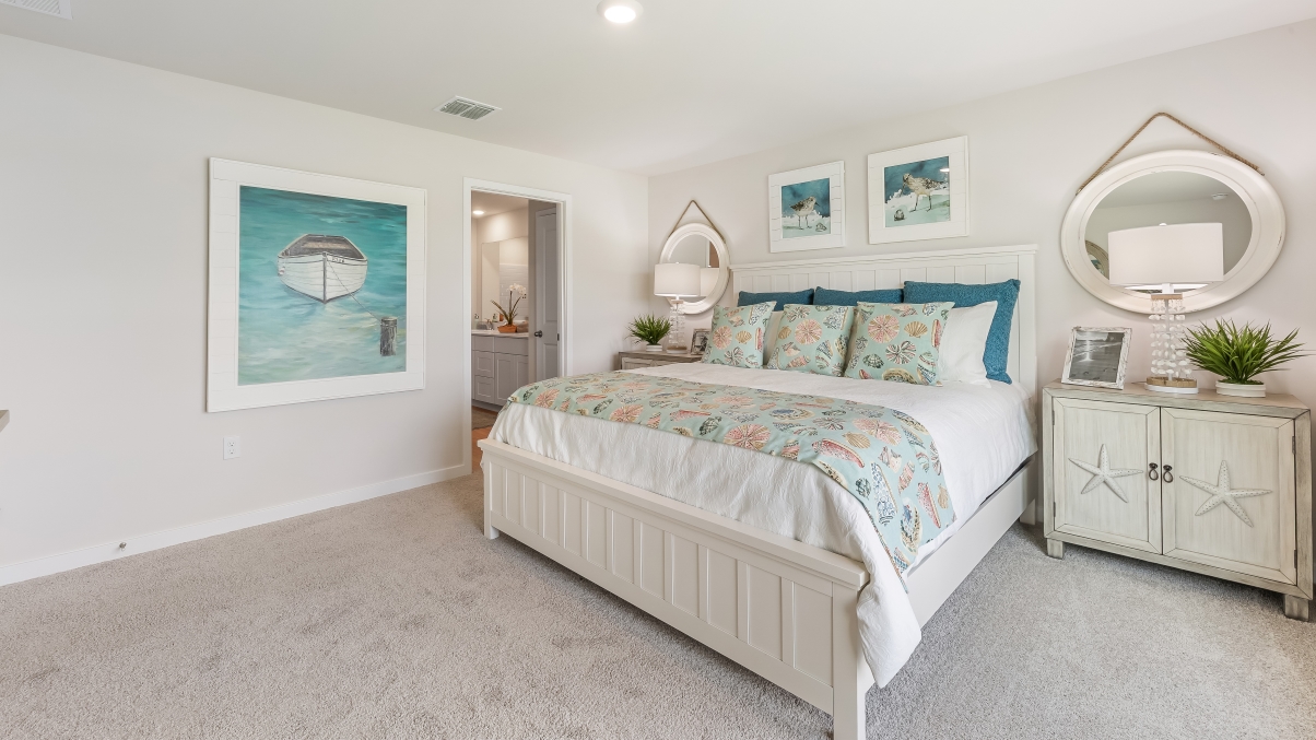 Inside of the Jemison Model Home