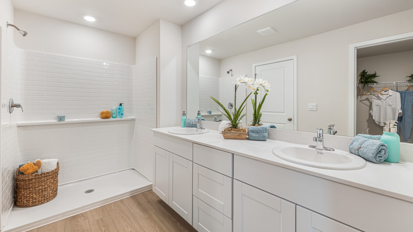 Inside of the Jemison Model Home